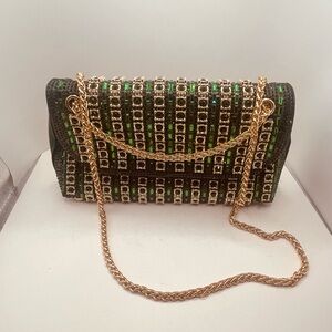 Rhinestone crossbody bag for women